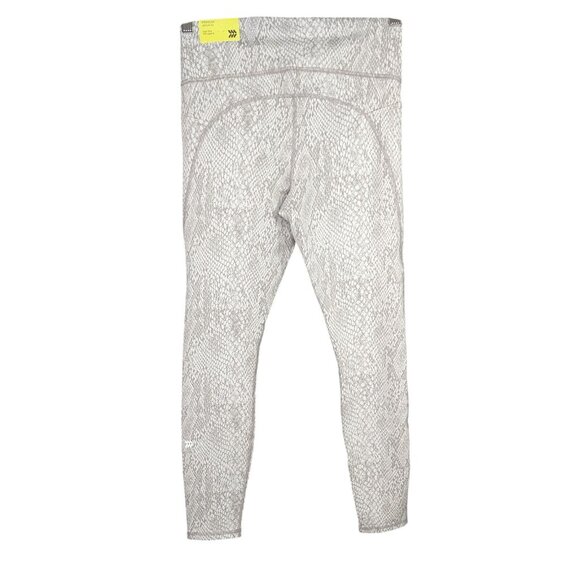 All in Motion Leggings Women Size M Grey Snake Print Moisture Wicking UPF 50+ - Picture 3 of 8